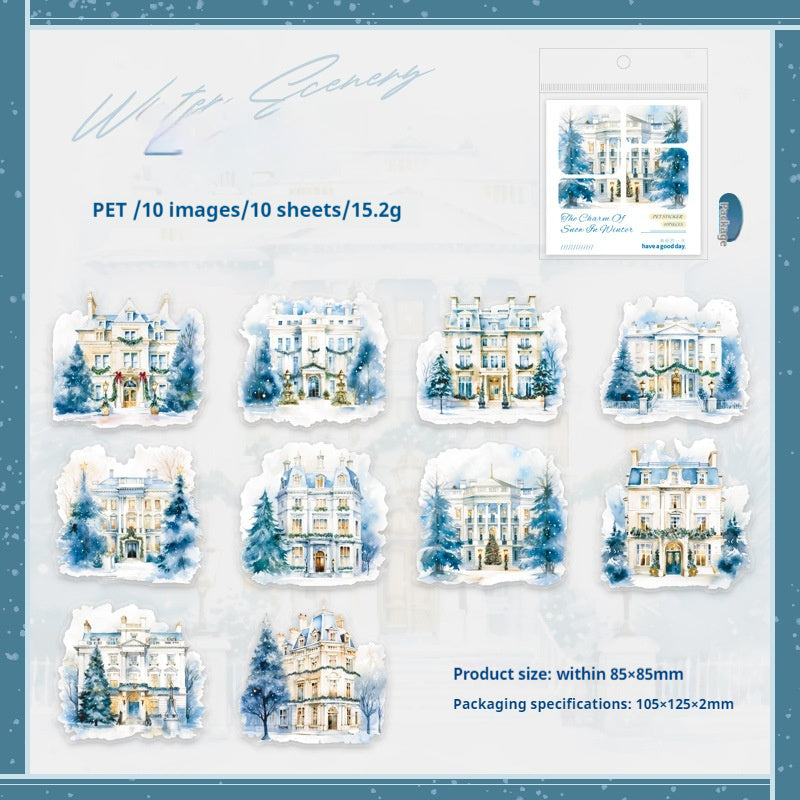 Journal sticker packs (Winter)