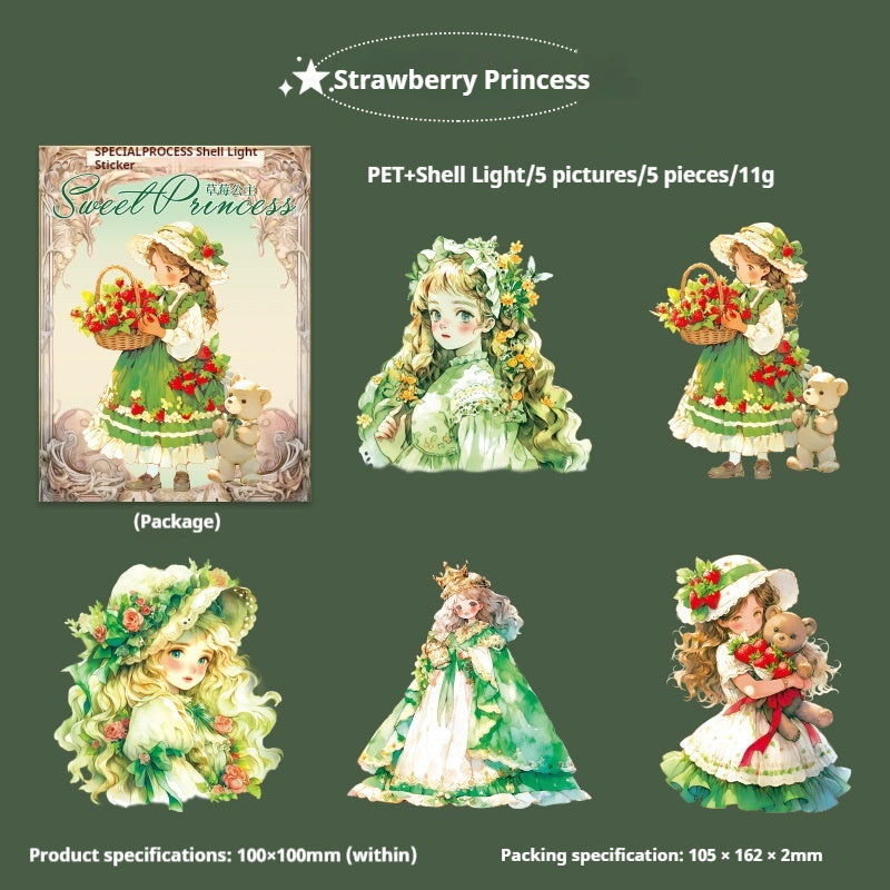 Journal sticker packs (Sweet Princess)