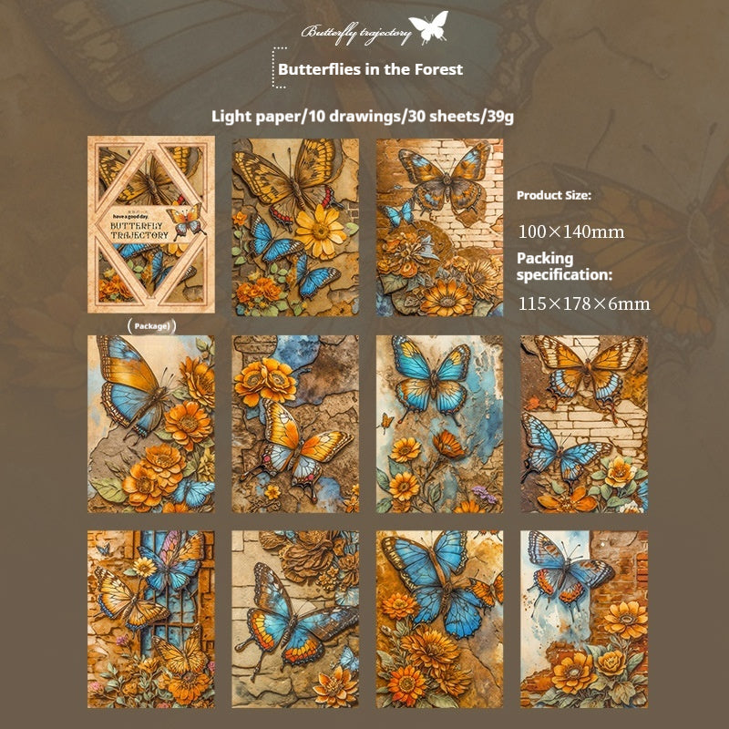 Journal Paper Packs (Butterfly)