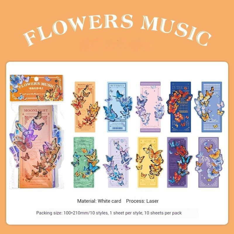 Journal paper packs (Laser Flowers）