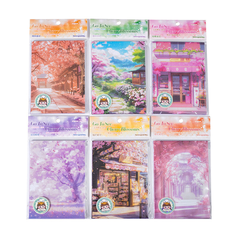 Journal sticker pack (Sakura theme)