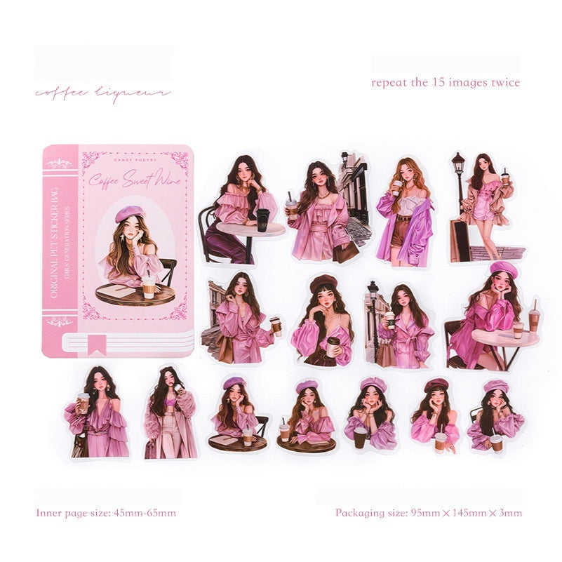 Journal sticker packs (Girls' Generation)