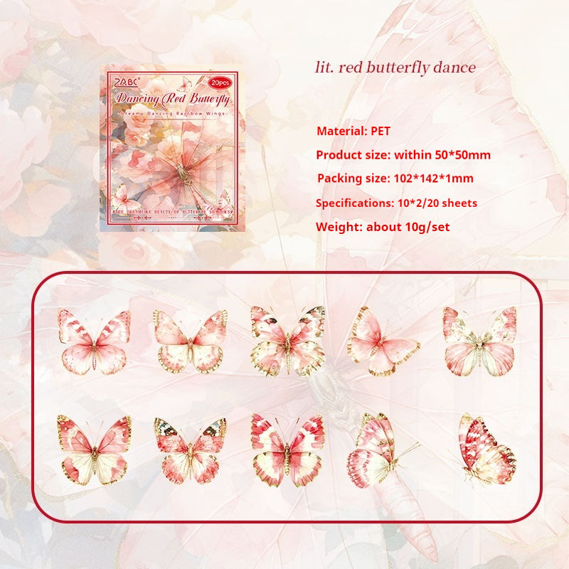 Journal sticker packs (butterfly)