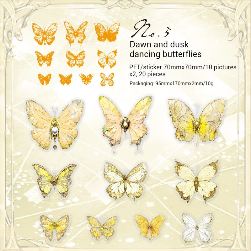 Journal sticker packs (butterfly)