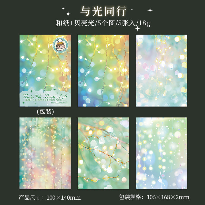 Journal sticker packs (Shining Lights)