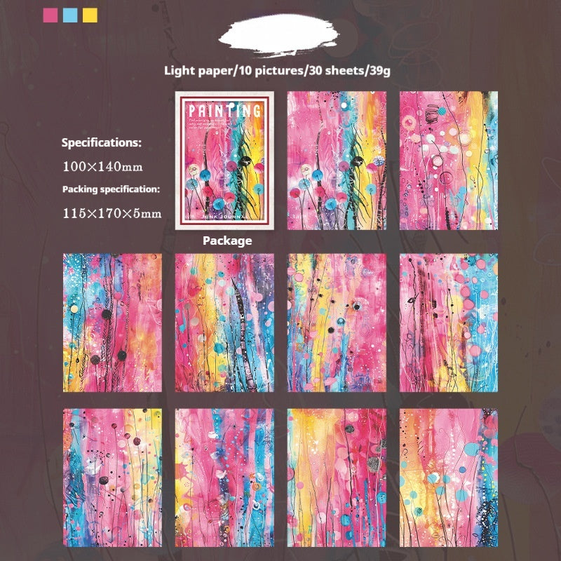 Journal paper packs (Painting series)