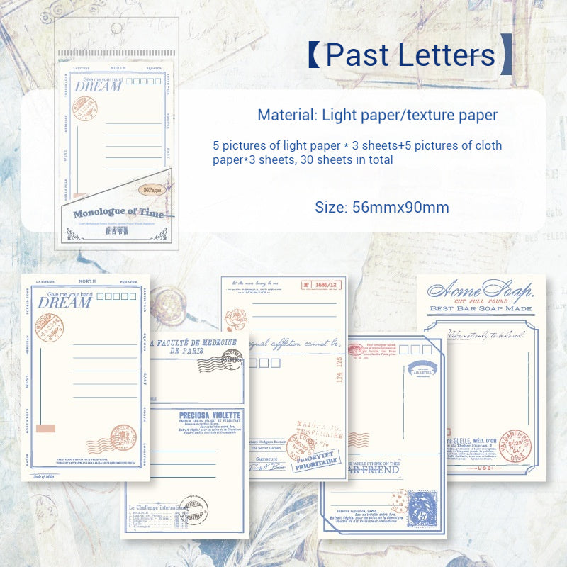 Journal paper packs (Retro Note Paper）