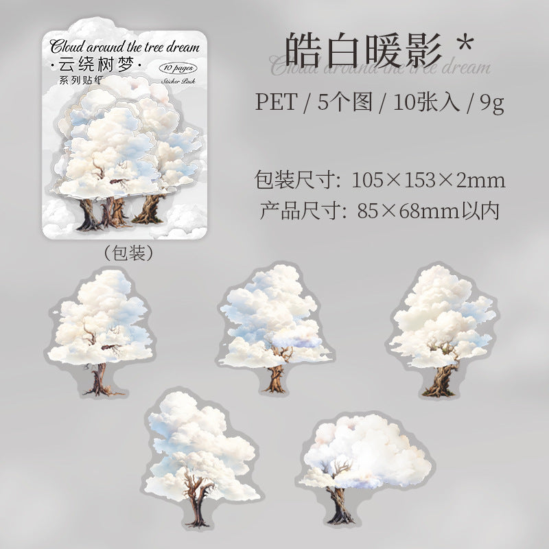 Journal sticker packs (Cloud Tree)