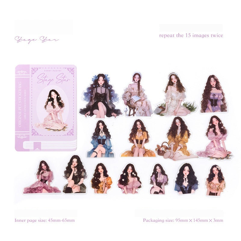 Journal sticker packs (Girls' Generation)