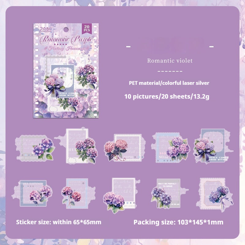 Journal sticker packs (flower)