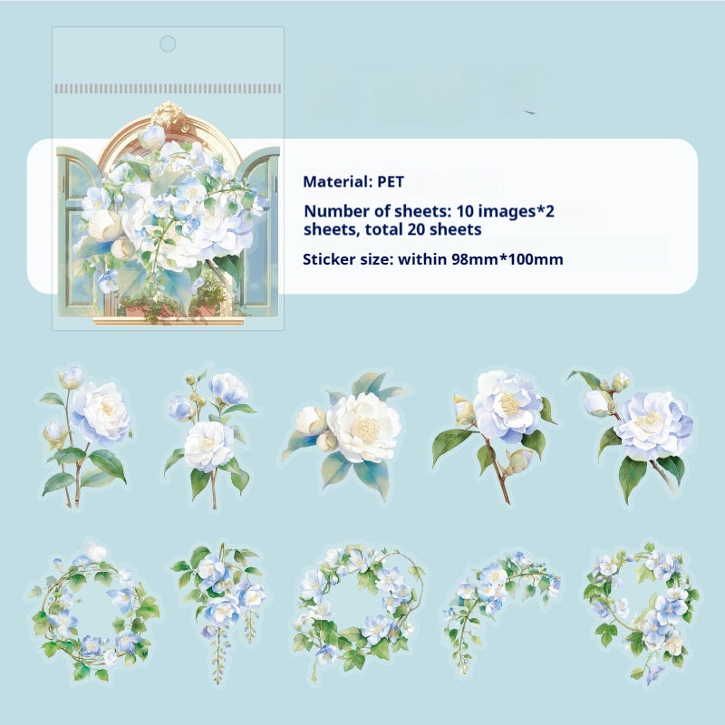 Journal sticker packs (flower)