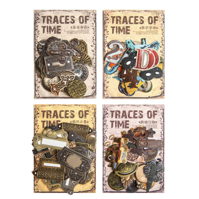 Journal Sticker Packs (The rust of time）