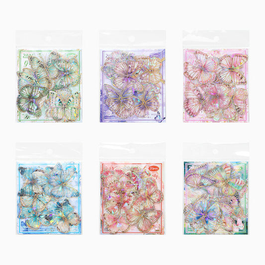 Journal sticker packs (butterfly)