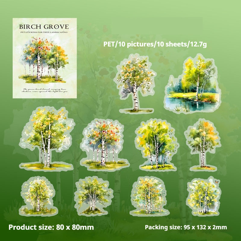 Journal sticker packs (Tree)