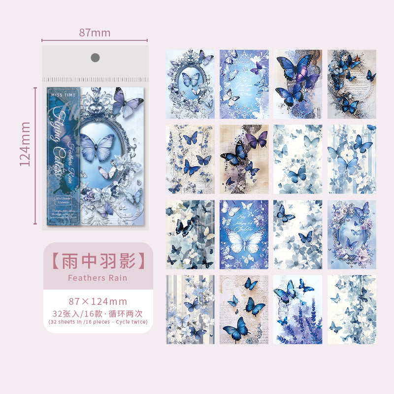 Journal paper packs (butterfly)