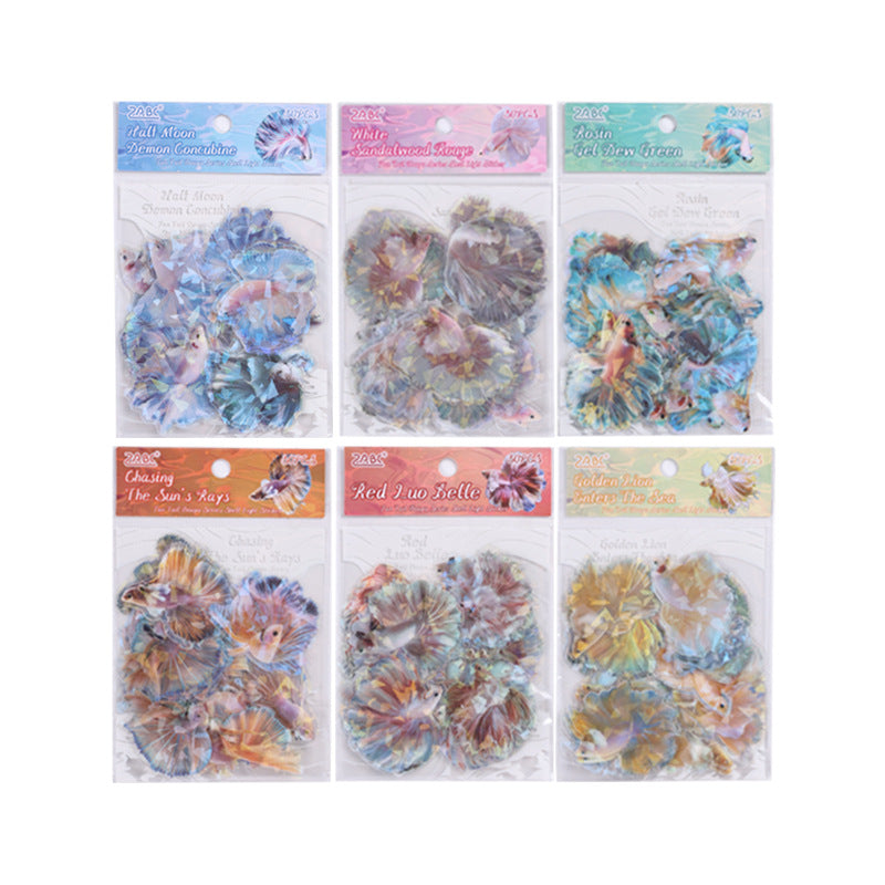 Journal sticker packs (fish)