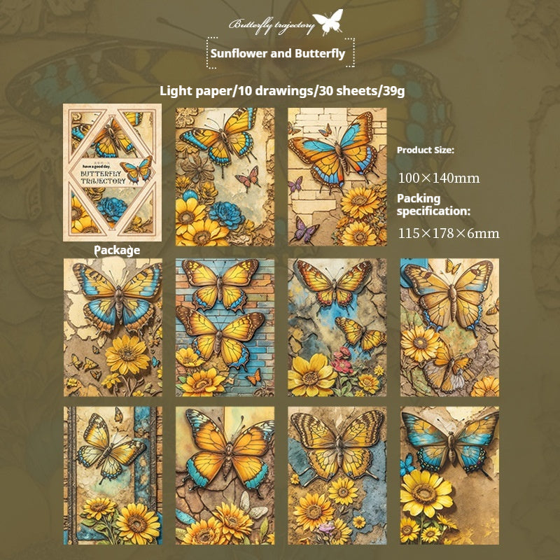 Journal Paper Packs (Butterfly)