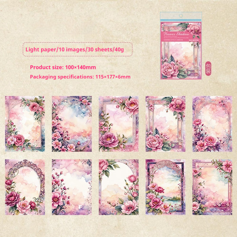 Journal paper packs (flower)