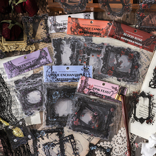 Journal Sticker Packs （Gothic photo frames）