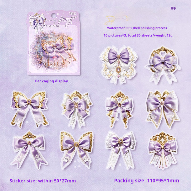 Journal sticker packs (Bow）