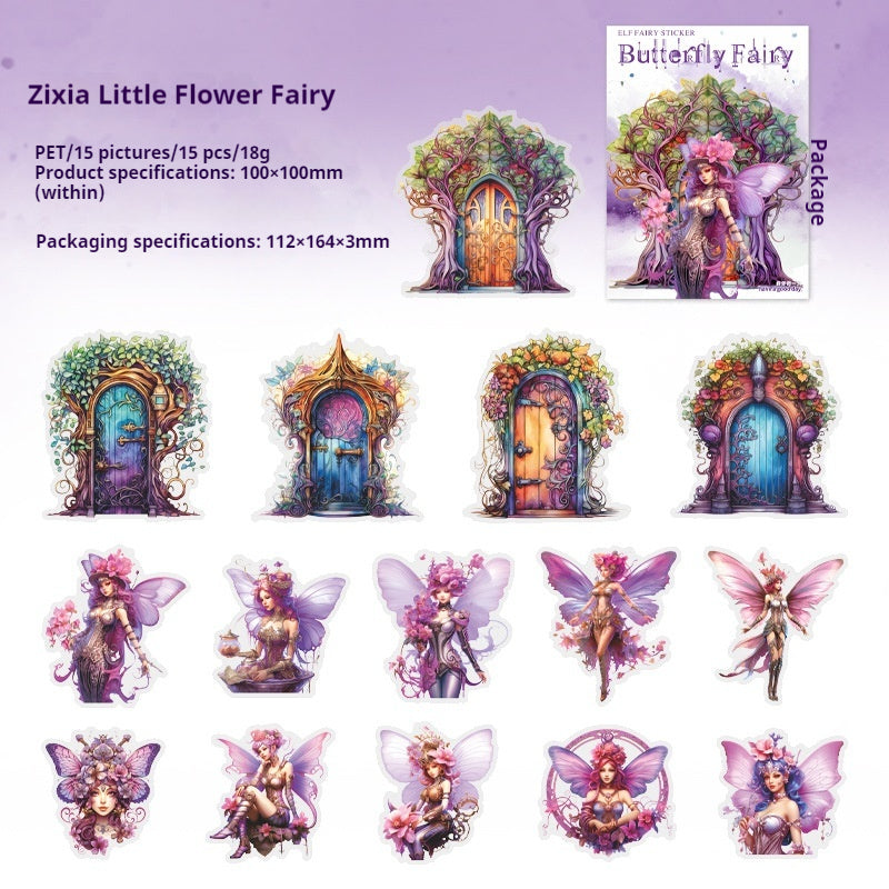 Journal sticker packs (Butterfly Fairy）