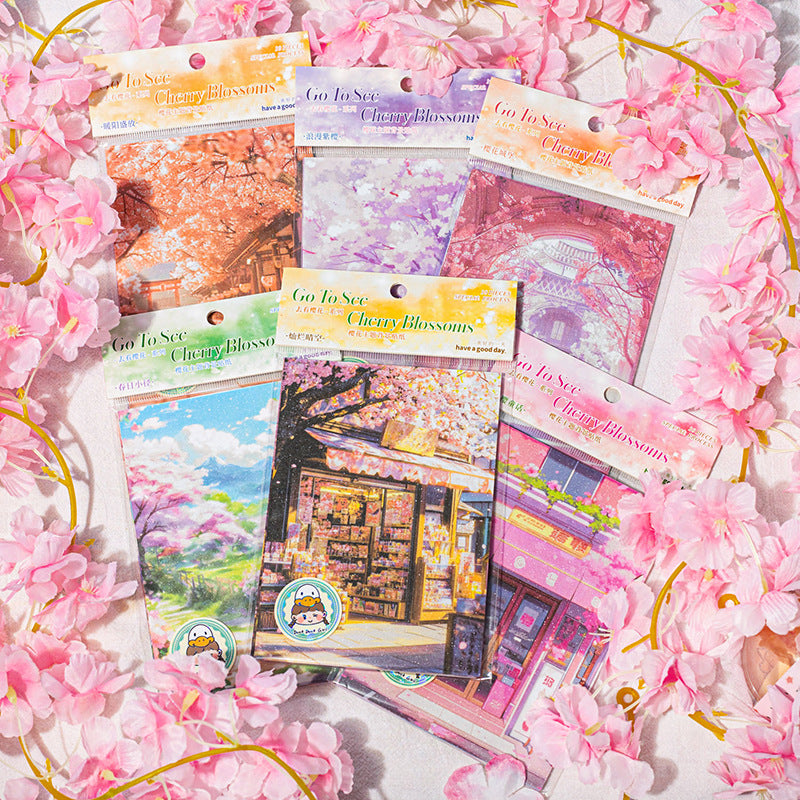 Journal sticker pack (Sakura theme)