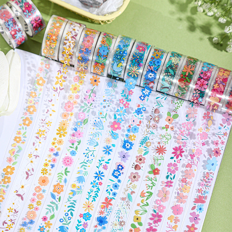 Journal PET tape (Flower) 3rolls/pack