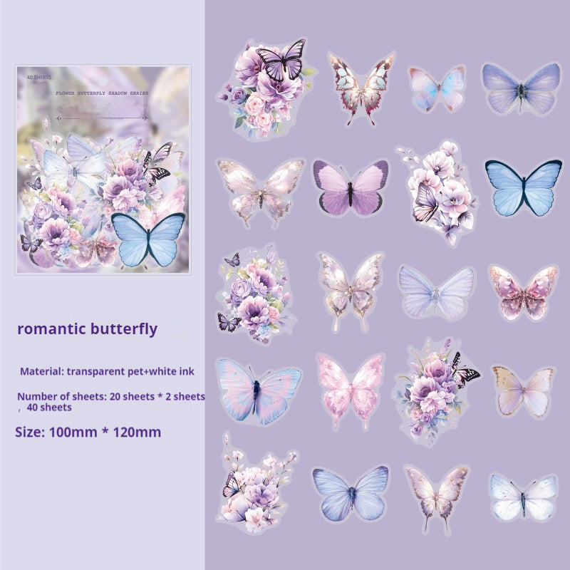 Journal sticker packs (butterfly)