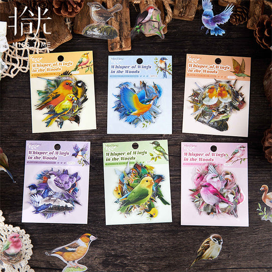 Journal sticker packs (Bird)