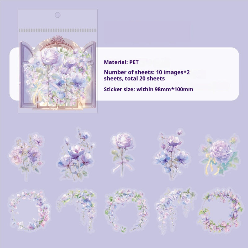 Journal sticker packs (flower)