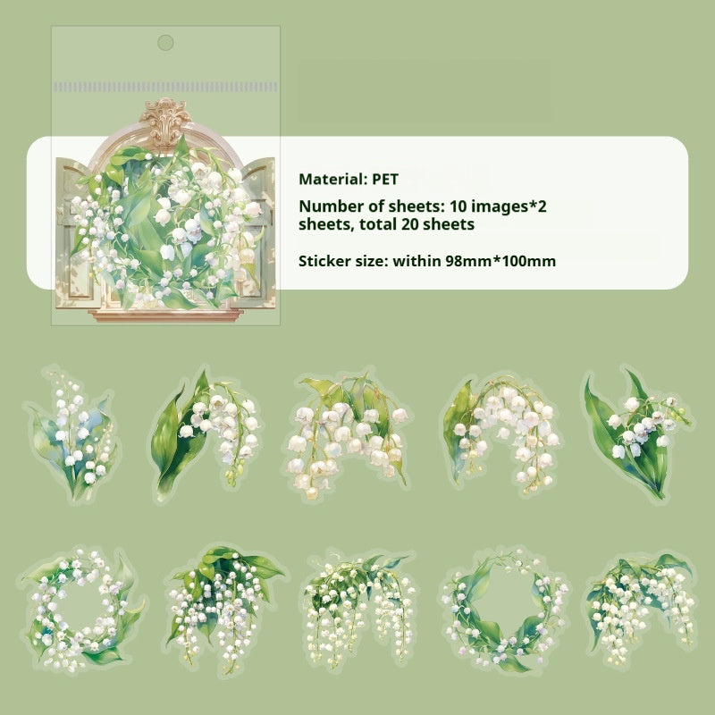 Journal sticker packs (flower)