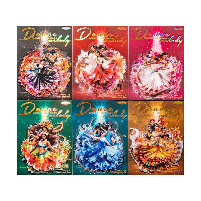 Journal sticker packs (Dancing Melody)