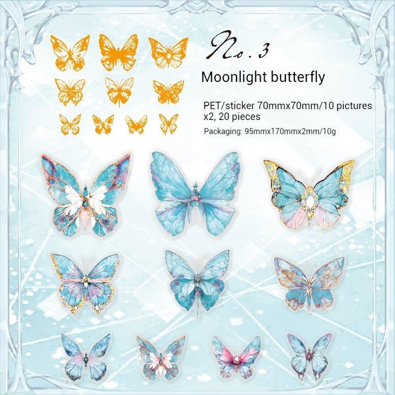 Journal sticker packs (butterfly)