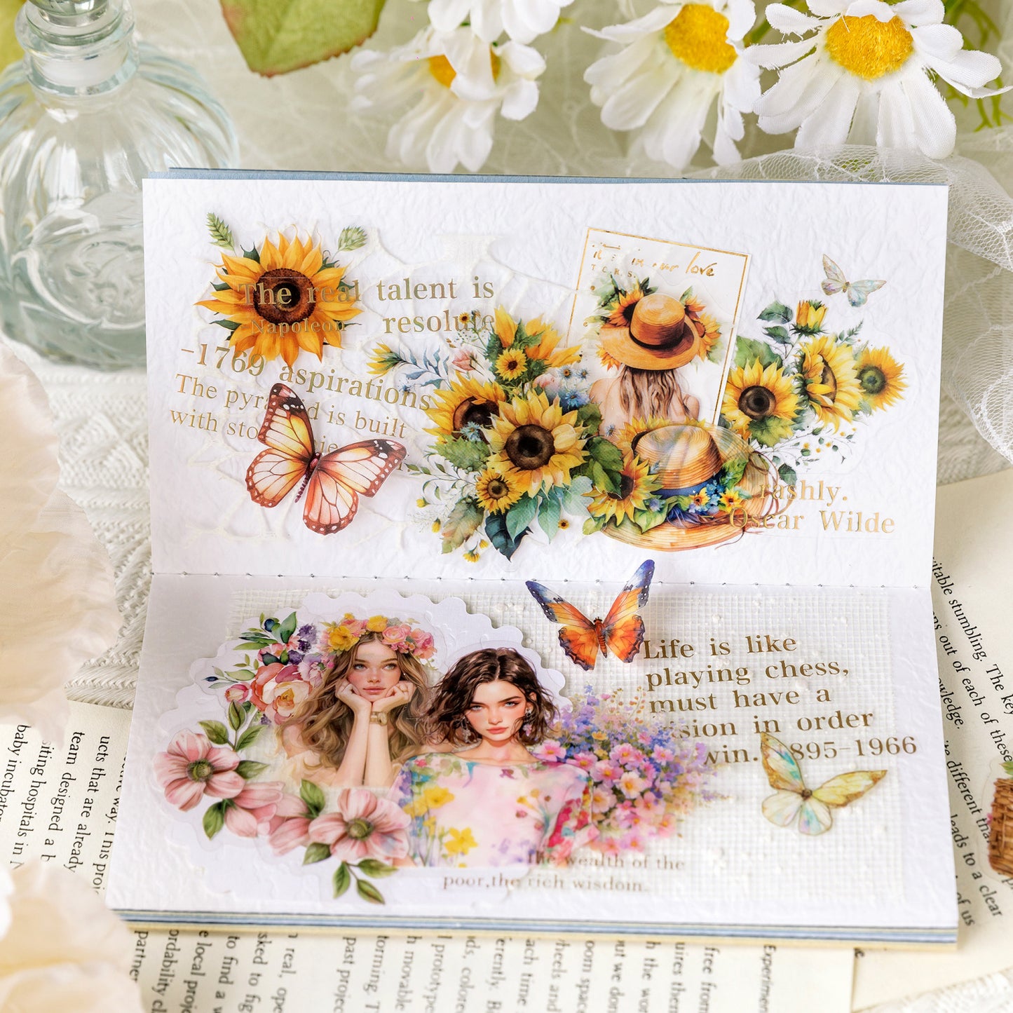 Journal Sticker Pack (Women are like flowers)