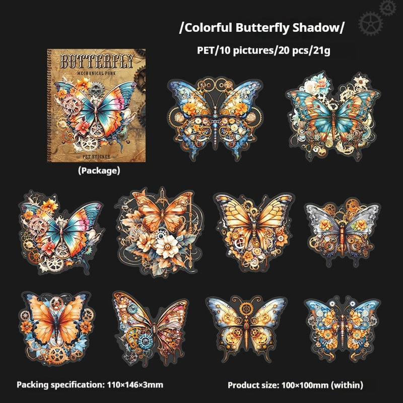 Journal sticker packs (butterfly)