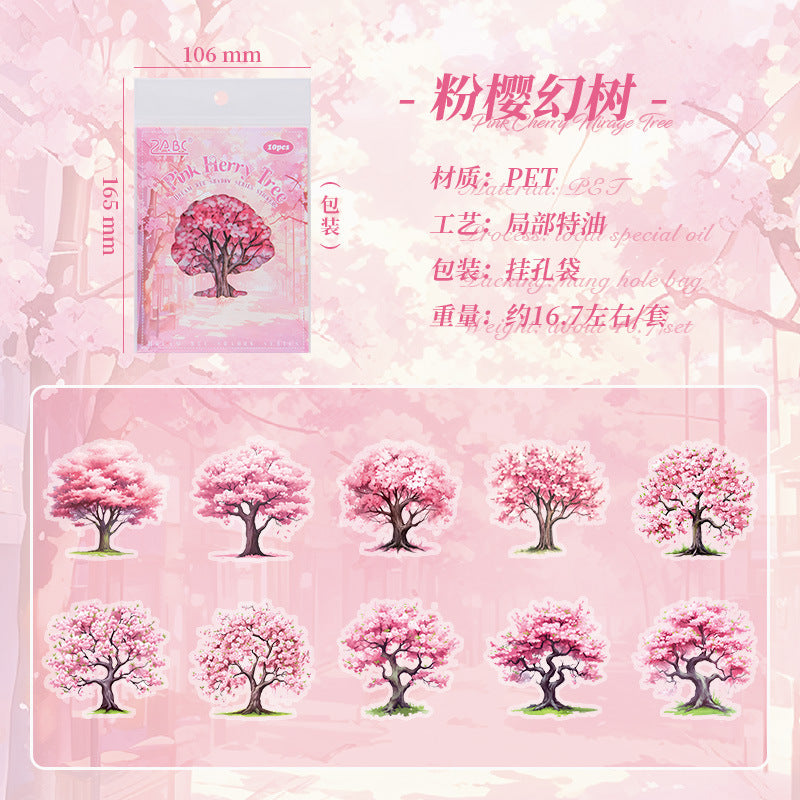 Journal sticker packs (tree)