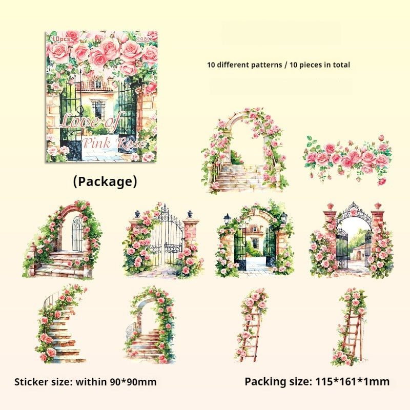 Journal sticker packs (garden)