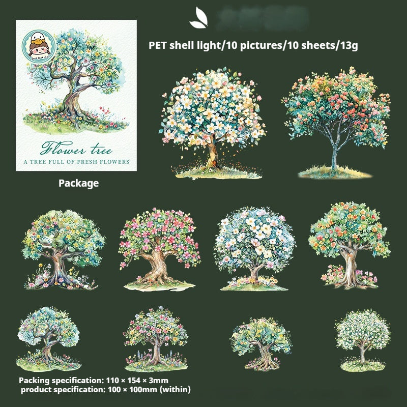 Journal sticker packs (Tree)