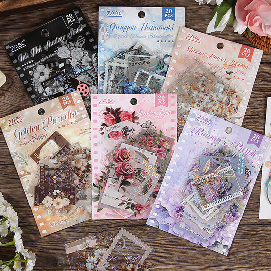 Journal sticker packs (flower)