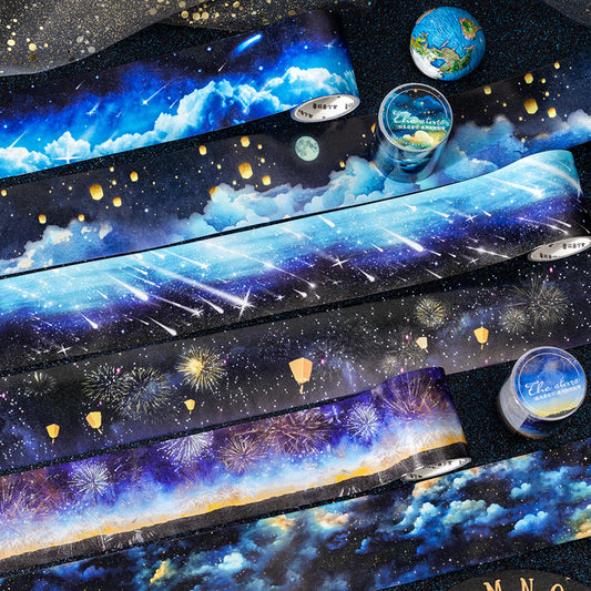 Journal Washi tape (Starry Sky) 2m/roll