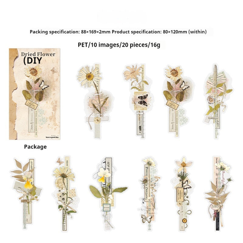 Journal sticker packs (flower)