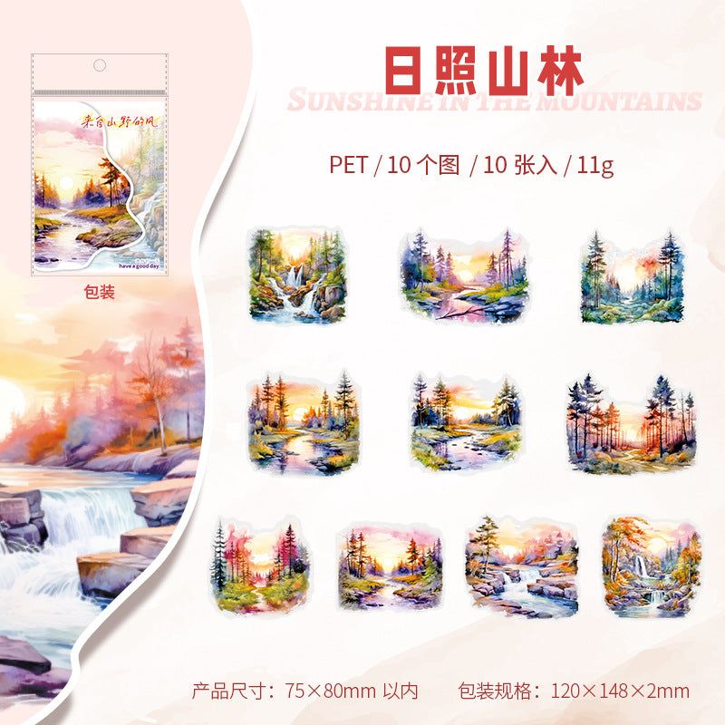 Journal sticker packs (landscape)