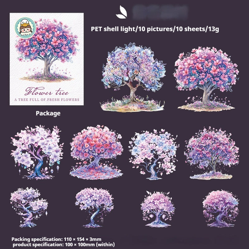 Journal sticker packs (Tree)