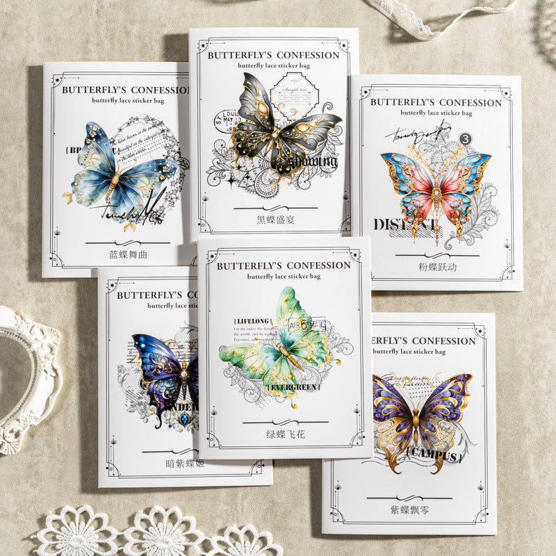 Journal Sticker Pack (Butterfly Whisper)