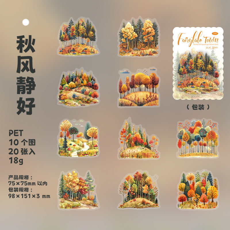 Journal sticker packs (Fairy Tale Town Series)