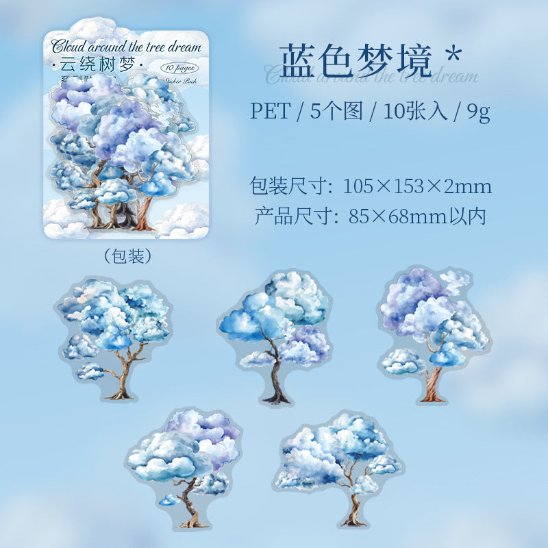 Journal sticker packs (Cloud Tree)