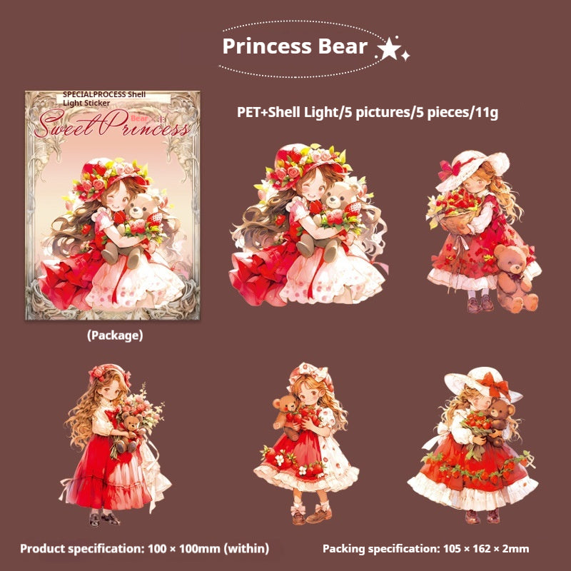 Journal sticker packs (Sweet Princess)