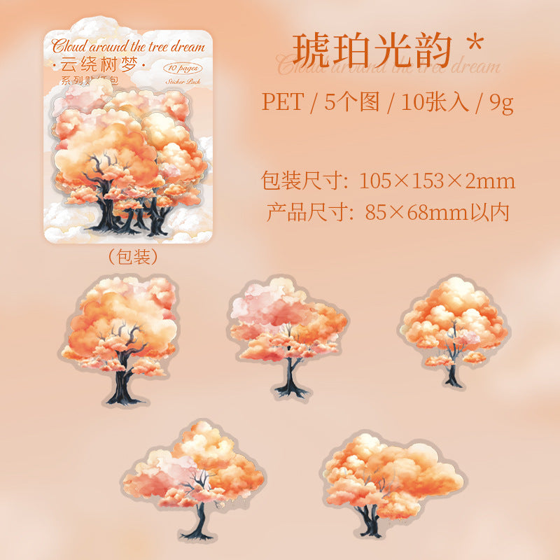 Journal sticker packs (Cloud Tree)