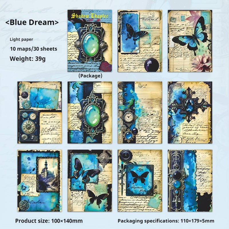 Journal paper packs (Gothic gemstone series)