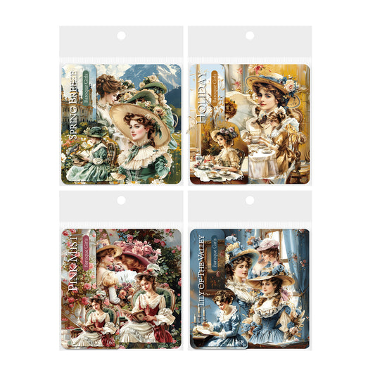 Journal sticker packs (Baroque Girl）